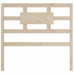 VidaXL Tête de lit 80,5x4x100 cm Bois massif de pin -Têtes et pieds de lit Soldes image 4 818015