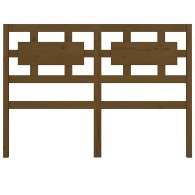 VidaXL Tête de lit Marron miel 205,5x4x100 cm Bois massif de pin 6 VidaXL Tête de lit Marron miel 205,5x4x100 cm Bois massif de pin – Image 4