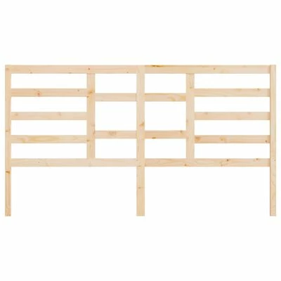VidaXL Tête de lit 186x4x104 cm Bois massif de pin 6 VidaXL Tête de lit 186x4x104 cm Bois massif de pin – Image 4