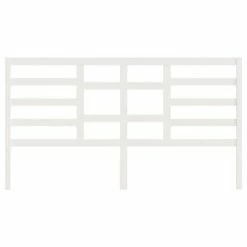 VidaXL Tête de lit Blanc 186x4x104 cm Bois massif de pin 11 VidaXL Tête de lit Blanc 186x4x104 cm Bois massif de pin -Têtes et pieds de lit Soldes image 4 818156