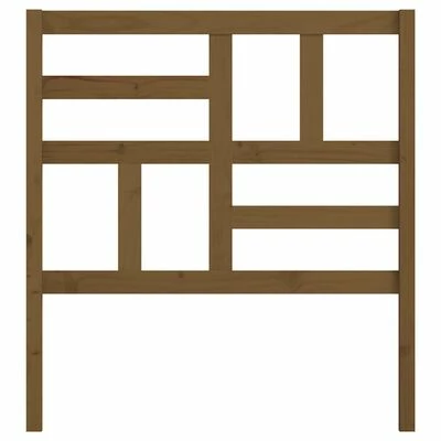 VidaXL Tête de lit Marron miel 96x4x104 cm Bois massif de pin 6 VidaXL Tête de lit Marron miel 96x4x104 cm Bois massif de pin – Image 4