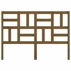 VidaXL Tête de lit Marron miel 126x4x104 cm Bois massif de pin 11 VidaXL Tête de lit Marron miel 126x4x104 cm Bois massif de pin -Têtes et pieds de lit Soldes image 4 818183