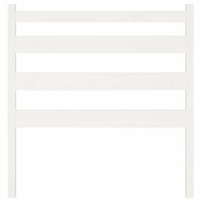 VidaXL Tête de lit Blanc 81x4x100 cm Bois massif de pin 6 VidaXL Tête de lit Blanc 81x4x100 cm Bois massif de pin – Image 4