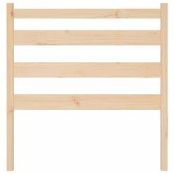 VidaXL Tête de lit 106x4x100 cm Bois massif de pin -Têtes et pieds de lit Soldes image 4 818405