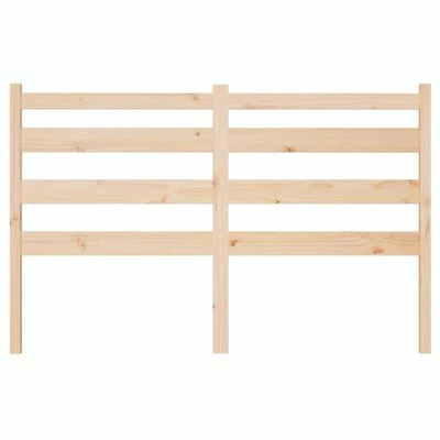 VidaXL Tête de lit 126x4x100 cm Bois massif de pin 6 VidaXL Tête de lit 126x4x100 cm Bois massif de pin – Image 4