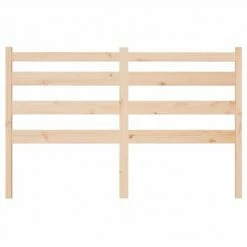 VidaXL Tête de lit 156x4x100 cm Bois massif de pin -Têtes et pieds de lit Soldes image 4 818425