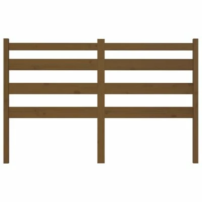 VidaXL Tête de lit Marron miel 156x4x100 cm Bois massif de pin 6 VidaXL Tête de lit Marron miel 156x4x100 cm Bois massif de pin – Image 4