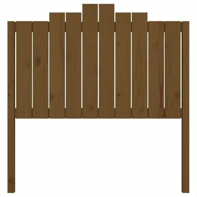 VidaXL Tête de lit Marron miel 106x4x110 cm Bois massif de pin 6 VidaXL Tête de lit Marron miel 106x4x110 cm Bois massif de pin – Image 4