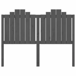 VidaXL Tête de lit Gris 141x4x110 cm Bois massif de pin 11 VidaXL Tête de lit Gris 141x4x110 cm Bois massif de pin -Têtes et pieds de lit Soldes image 4 818467