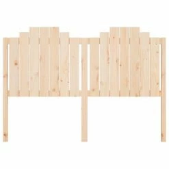 VidaXL Tête de lit 156x4x110 cm Bois massif de pin -Têtes et pieds de lit Soldes image 4 818475