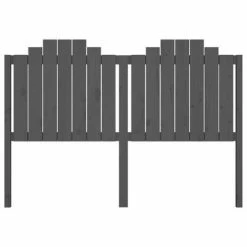 VidaXL Tête de lit Gris 166x4x110 cm Bois massif de pin 11 VidaXL Tête de lit Gris 166x4x110 cm Bois massif de pin -Têtes et pieds de lit Soldes image 4 818482