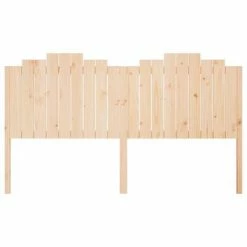 VidaXL Tête de lit 186x4x110 cm Bois massif de pin -Têtes et pieds de lit Soldes image 4 818485