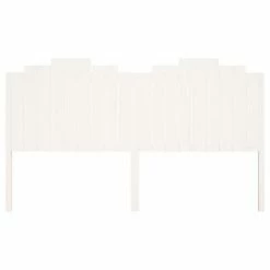 VidaXL Tête de lit Blanc 186x4x110 cm Bois massif de pin 11 VidaXL Tête de lit Blanc 186x4x110 cm Bois massif de pin -Têtes et pieds de lit Soldes image 4 818486