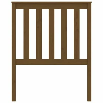 VidaXL Tête de lit Marron miel 81x6x101 cm Bois massif de pin 6 VidaXL Tête de lit Marron miel 81x6x101 cm Bois massif de pin – Image 4