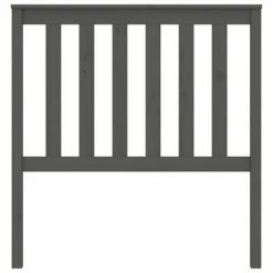 VidaXL Tête de lit Gris 96x6x101 cm Bois massif de pin 11 VidaXL Tête de lit Gris 96x6x101 cm Bois massif de pin -Têtes et pieds de lit Soldes image 4 818502