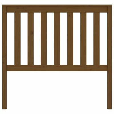 VidaXL Tête de lit Marron miel 106x6x101 cm Bois massif de pin 6 VidaXL Tête de lit Marron miel 106x6x101 cm Bois massif de pin – Image 4