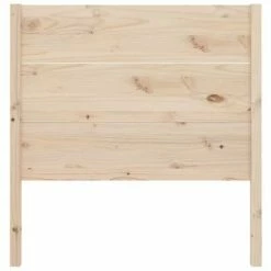 VidaXL Tête de lit 96x4x100 cm Bois massif de pin -Têtes et pieds de lit Soldes image 4 818700