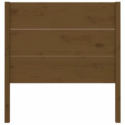 VidaXL Tête de lit Marron miel 96x4x100 cm Bois massif de pin 6 VidaXL Tête de lit Marron miel 96x4x100 cm Bois massif de pin – Image 4