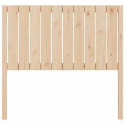 VidaXL Tête de lit 105,5x4x100 cm Bois massif de pin -Têtes et pieds de lit Soldes image 4 818855
