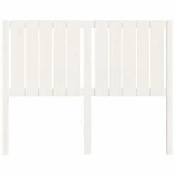 VidaXL Tête de lit Blanc 125,5x4x100 cm Bois massif de pin 11 VidaXL Tête de lit Blanc 125,5x4x100 cm Bois massif de pin -Têtes et pieds de lit Soldes image 4 818861