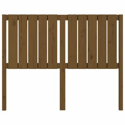 VidaXL Tête de lit Marron miel 125,5x4x100 cm Bois massif de pin 6 VidaXL Tête de lit Marron miel 125,5x4x100 cm Bois massif de pin – Image 4