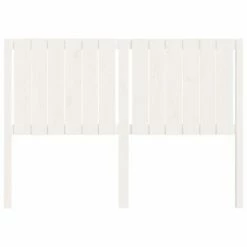 VidaXL Tête de lit Blanc 140,5x4x100 cm Bois massif de pin 11 VidaXL Tête de lit Blanc 140,5x4x100 cm Bois massif de pin -Têtes et pieds de lit Soldes image 4 818866