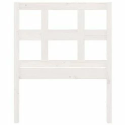 VidaXL Tête de lit Blanc 95,5x4x100 cm Bois massif de pin 11 VidaXL Tête de lit Blanc 95,5x4x100 cm Bois massif de pin -Têtes et pieds de lit Soldes image 4 818901