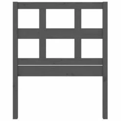 VidaXL Tête de lit Gris 95,5x4x100 cm Bois massif de pin 11 VidaXL Tête de lit Gris 95,5x4x100 cm Bois massif de pin -Têtes et pieds de lit Soldes image 4 818902