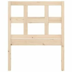 VidaXL Tête de lit 105,5x4x100 cm Bois massif de pin -Têtes et pieds de lit Soldes image 4 818905