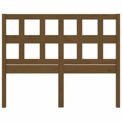 VidaXL Tête de lit Marron miel 185,5x4x100 cm Bois massif de pin 6 VidaXL Tête de lit Marron miel 185,5x4x100 cm Bois massif de pin – Image 4