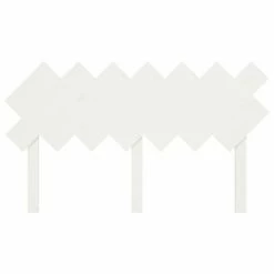 VidaXL Tête de lit Blanc 141x3x80,5 cm Bois massif de pin 11 VidaXL Tête de lit Blanc 141x3x80,5 cm Bois massif de pin -Têtes et pieds de lit Soldes image 4 819221