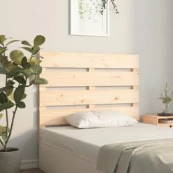 VidaXL Tête de lit 90x3x80 cm Bois massif de pin 11 VidaXL Tête de lit 90x3x80 cm Bois massif de pin -Têtes et pieds de lit Soldes image 4 821327