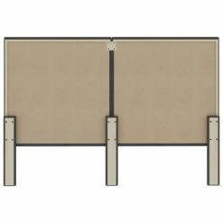 VidaXL Tête de lit Gris foncé Tissu 180x200 cm 12 VidaXL Tête de lit Gris foncé Tissu 180x200 cm -Têtes et pieds de lit Soldes image 5 287470