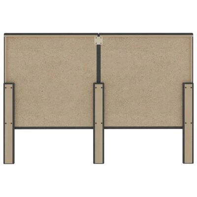 VidaXL Tête de lit touffetée Gris foncé Tissu 140x200 cm 7 VidaXL Tête de lit touffetée Gris foncé Tissu 140x200 cm – Image 5