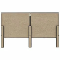 VidaXL Tête de lit touffetée Gris foncé Tissu 160x200 cm 12 VidaXL Tête de lit touffetée Gris foncé Tissu 160x200 cm -Têtes et pieds de lit Soldes image 5 287473