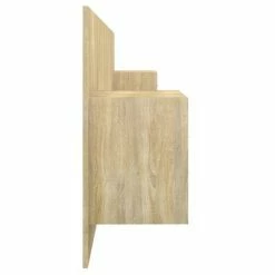 VidaXL Tête de lit avec armoires Chêne sonoma Bois d'ingénierie -Têtes et pieds de lit Soldes image 5 3115734
