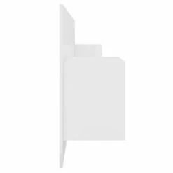 VidaXL Tête de lit avec armoires Blanc brillant Bois d'ingénierie 12 VidaXL Tête de lit avec armoires Blanc brillant Bois d'ingénierie -Têtes et pieds de lit Soldes image 5 3115736