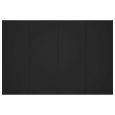 VidaXL Tête de lit Noir 120x1,5x80 cm Bois d'ingénierie 7 VidaXL Tête de lit Noir 120x1,5x80 cm Bois d'ingénierie – Image 5