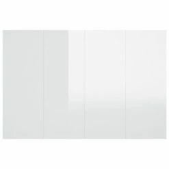 VidaXL Tête de lit Blanc brillant 120x1,5x80 cm Bois d'ingénierie 12 VidaXL Tête de lit Blanc brillant 120x1,5x80 cm Bois d'ingénierie -Têtes et pieds de lit Soldes image 5 811031