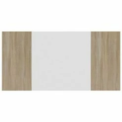 VidaXL Tête de lit Blanc chêne sonoma 160x1,5x80 cm Bois d'ingénierie 12 VidaXL Tête de lit Blanc chêne sonoma 160x1,5x80 cm Bois d'ingénierie -Têtes et pieds de lit Soldes image 5 811039