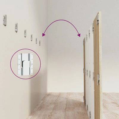 VidaXL Tête de lit Blanc chêne sonoma 200x1,5x80 cm Bois d'ingénierie 7 VidaXL Tête de lit Blanc chêne sonoma 200x1,5x80 cm Bois d'ingénierie – Image 5