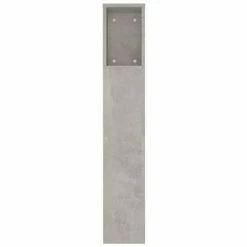 VidaXL Armoire de tête de lit Gris béton 180x18,5x104,5 cm -Têtes et pieds de lit Soldes image 5 811947