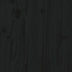 VidaXL Tête de lit Noir 106x4x100 cm Bois massif de pin 12 VidaXL Tête de lit Noir 106x4x100 cm Bois massif de pin -Têtes et pieds de lit Soldes image 5 814183