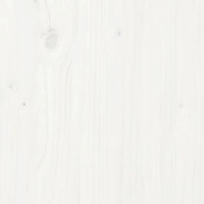 VidaXL Tête de lit Blanc 126x4x100 cm Bois massif de pin 7 VidaXL Tête de lit Blanc 126x4x100 cm Bois massif de pin – Image 5