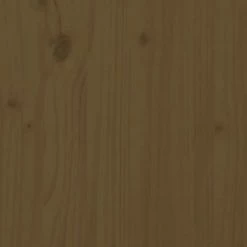 VidaXL Tête de lit Marron miel 206x4x100 cm Bois massif de pin -Têtes et pieds de lit Soldes image 5 814217