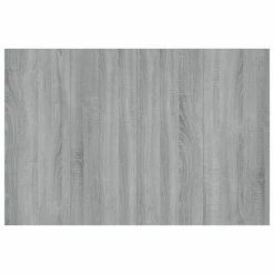 VidaXL Tête de lit Sonoma gris 120x1,5x80 cm Bois d'ingénierie -Têtes et pieds de lit Soldes image 5 816971