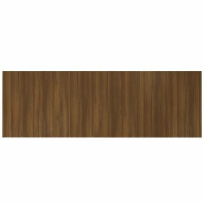 VidaXL Tête de lit murale Chêne marron 240x1,5x80 cm Bois d'ingénierie 7 VidaXL Tête de lit murale Chêne marron 240x1,5x80 cm Bois d'ingénierie – Image 5