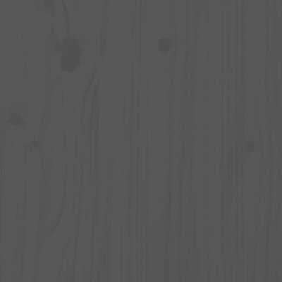 VidaXL Tête de lit Gris 156x4x100 cm Bois massif de pin 7 VidaXL Tête de lit Gris 156x4x100 cm Bois massif de pin – Image 5