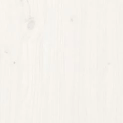 VidaXL Tête de lit Blanc 205,5x4x100 cm Bois massif de pin -Têtes et pieds de lit Soldes image 5 817961