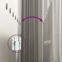 VidaXL Tête de lit murale Sonoma gris 240x1,5x80 cm Bois d'ingénierie -Têtes et pieds de lit Soldes image 6 816980